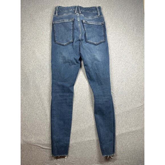 Good American GOOD WAIST CROP SKINNY JEANS GWCSPR067T Size 2 26 - Picture 4 of 6